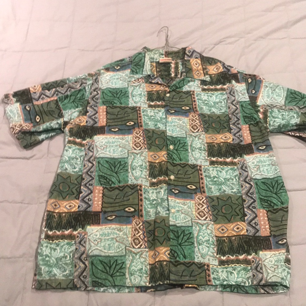 Authentic Hawaiian shirt “Go Barefoot “